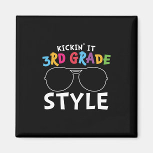 3rd Grade Teacher Third Grade Style Magnet