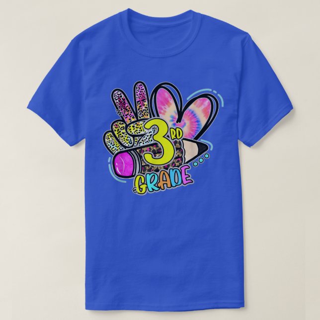 3rd Grade Team Last Day Of School Third Grade Back T-Shirt (Design Front)