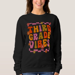 3rd Grade Team Retro 1st Day of School Sweatshirt