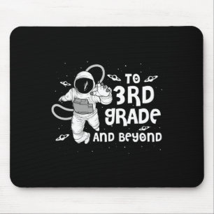 3rd Grade Tee Back To School Spaceman Space Lovers Mouse Pad