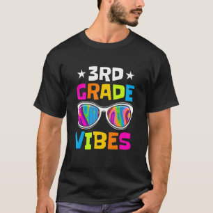 3rd Grade Vibes Sunglasses Back To School T-Shirt