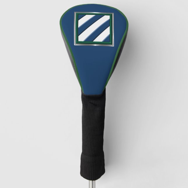 3rd Infantry Division "Framed Patch" Golf Head Cover (Front)