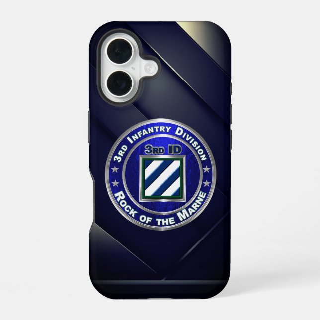 3rd Infantry Division  iPhone 16 Case (Back)