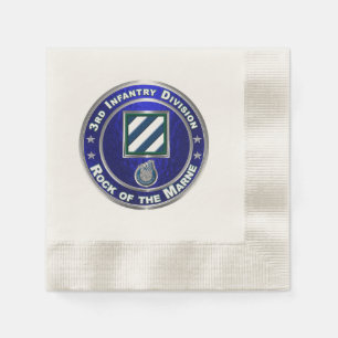 3rd Infantry Division Napkin