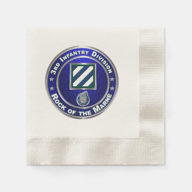 3rd Infantry Division  Napkin (Front)