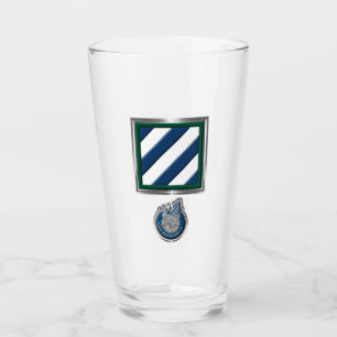3rd Infantry Division Patch & Insignia Glass