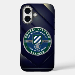 3rd Infantry Division Retired iPhone 16 Case