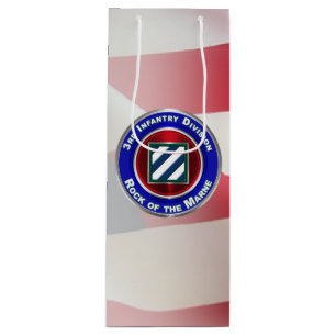 3rd Infantry Division “Rock of the Marne” Wine Gift Bag