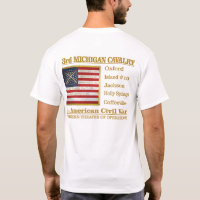 3rd Michigan Cavalry (BH) T-Shirt