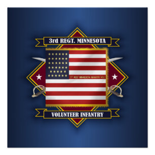 3rd Minnesota Volunteer Infantry Poster