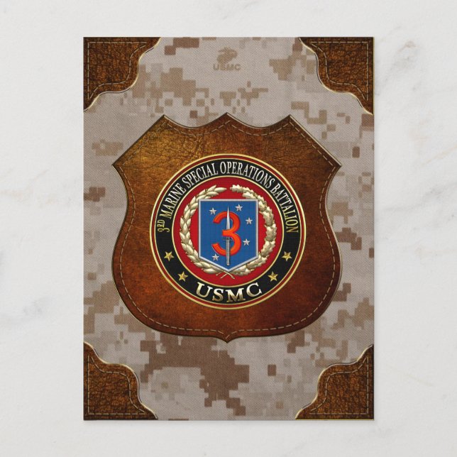 3rd MSOB [3D] Postcard (Front)