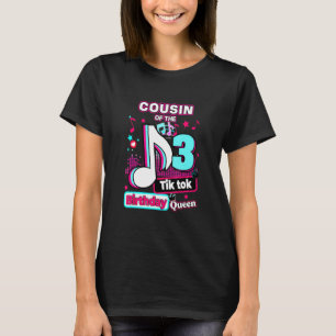 3rd Musical Birthday Of Cousin Queen T-Shirt