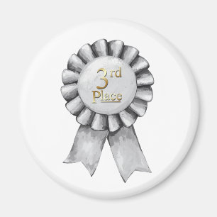 3rd Place Ribbon Magnet