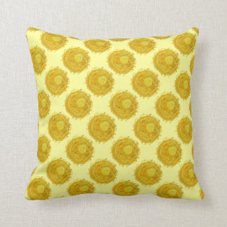 3rd-solar plexus chakra balancing artwork #1 cushion