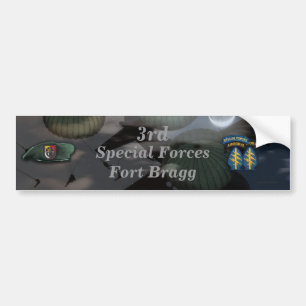 3rd special forces fort bragg Bumper Sticker