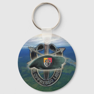 3rd special forces green berets group son Keychain