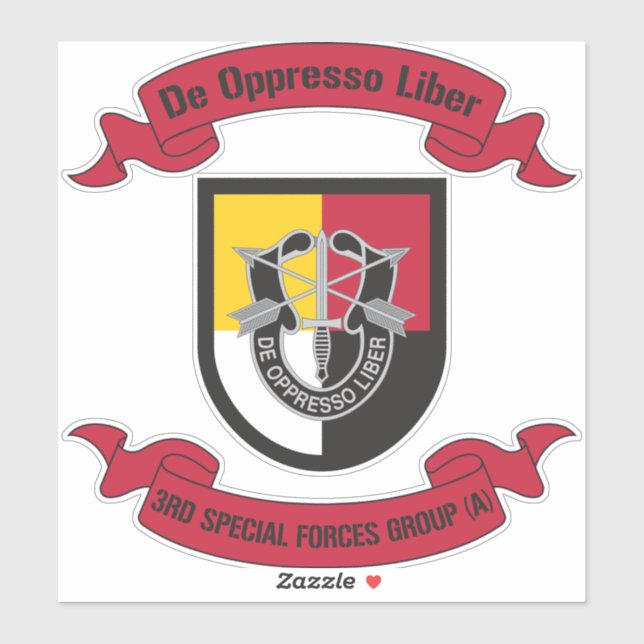 3rd Special Forces Group (Airborne) 3rd SFG (Sheet)