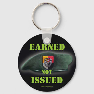 3rd special forces group green berets Keychain