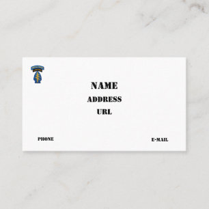 3rd Special Forces Group Green Berets SF SFG Business Card