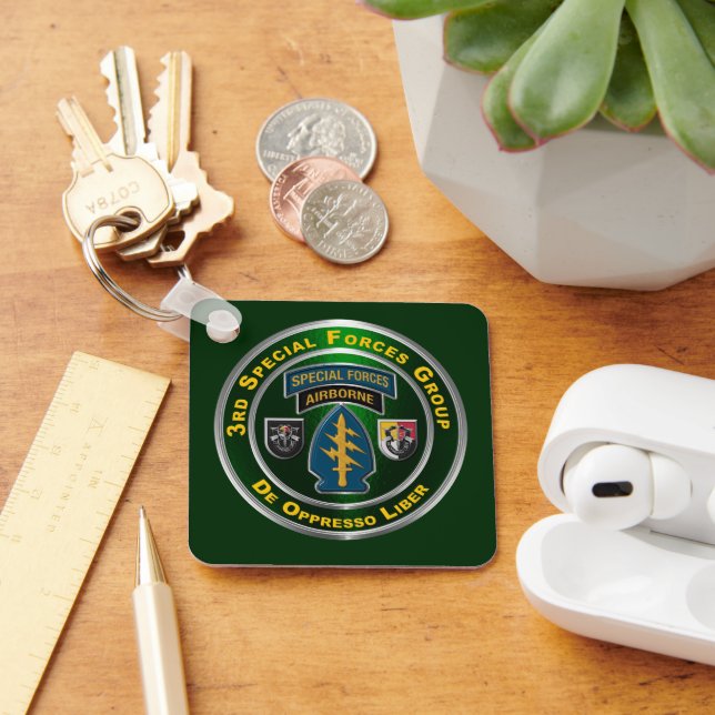 3rd Special Forces Group  Key Ring (Desk)