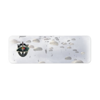 3rd special forces group return address Label