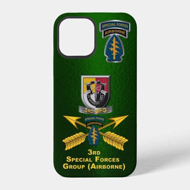 3rd Special Operations Group Airborne Customised iPhone Case (Back)