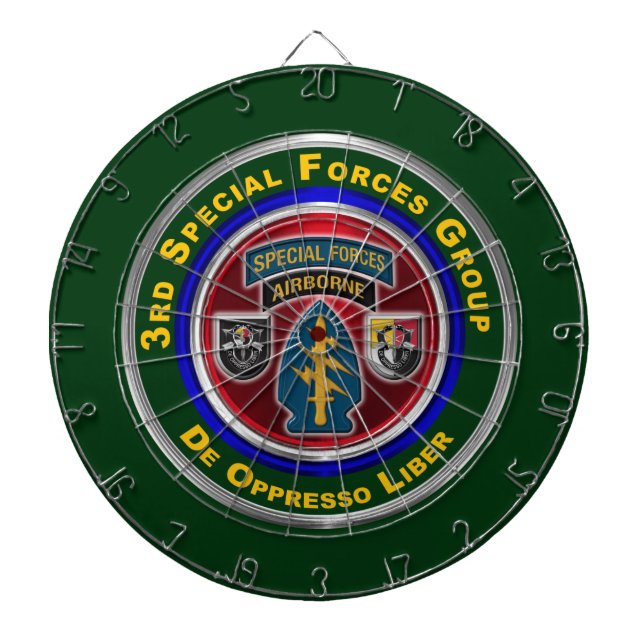 3rd Special Operations Group Airborne Dartboard (Front)