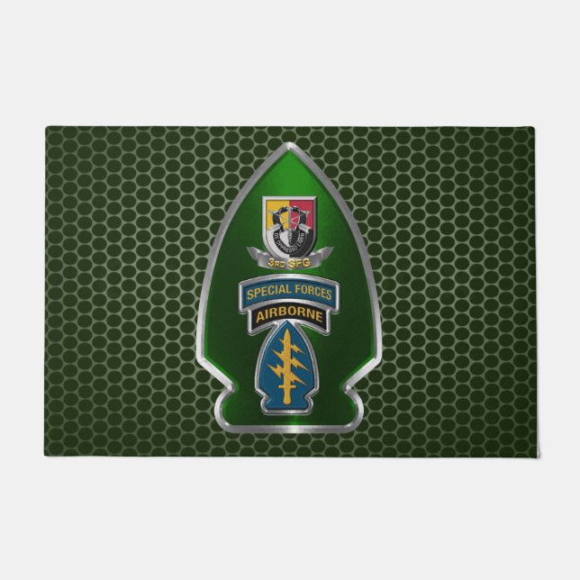 3rd Special Operations Group Airborne  Doormat (Front)