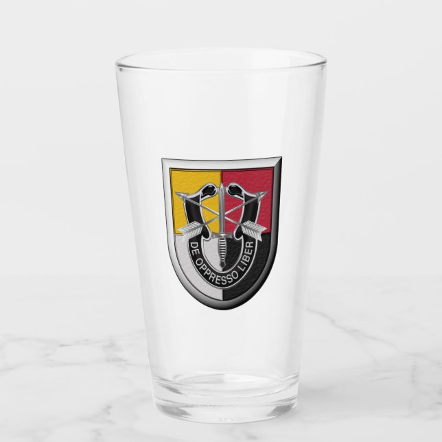 3rd Special Operations Group-Airborne Insignia Glass (Front)