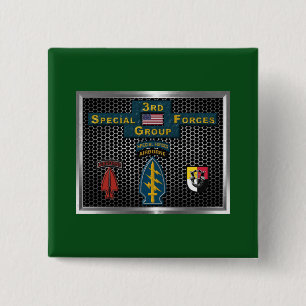 3rd Special Operations Group (SOF) 15 Cm Square Badge