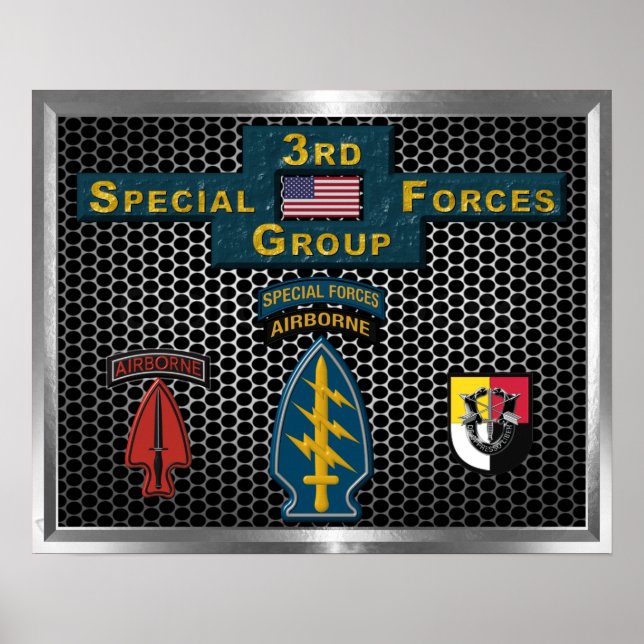 3rd Special Operations Group (SOF) Poster (Front)