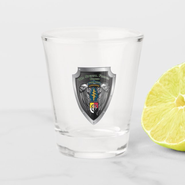 3rd Special Operations Group (SOF) Shot Glass (Front)