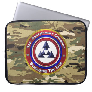 3rd Sustainment Command Laptop Sleeve