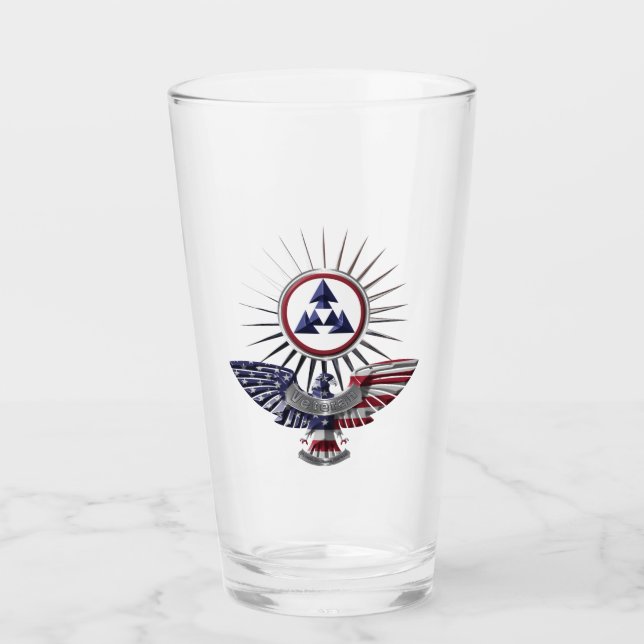 3rd Sustainment Command Special Design Glass (Front)