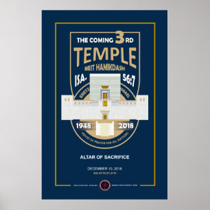 3rd Temple - Altar Dedication Poster