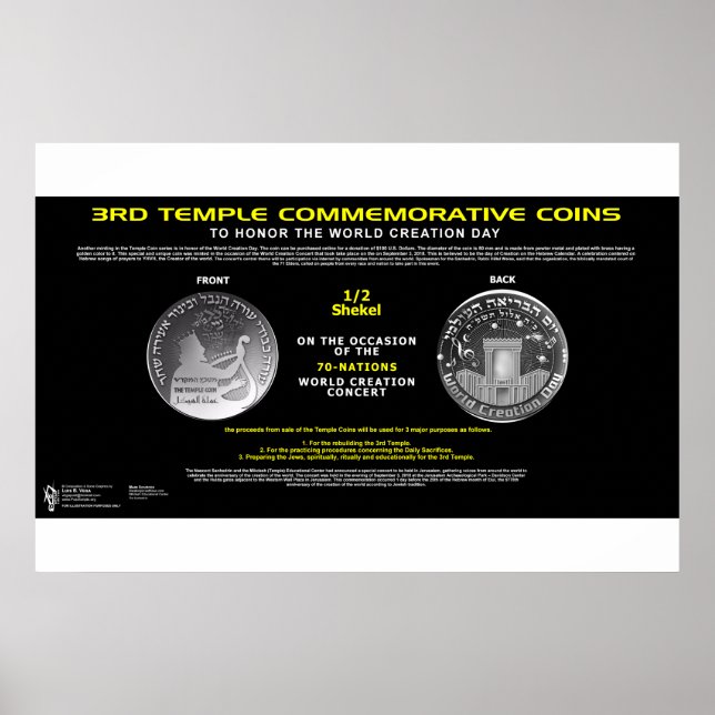3rd Temple Coin-3 Poster (Front)