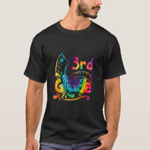 3rd Third Grade Tie Dye Back To School Teacher Stu T-Shirt