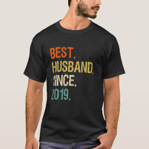 3Rd Wedding Aniversary Valentine Best Husband Sinc T-Shirt
