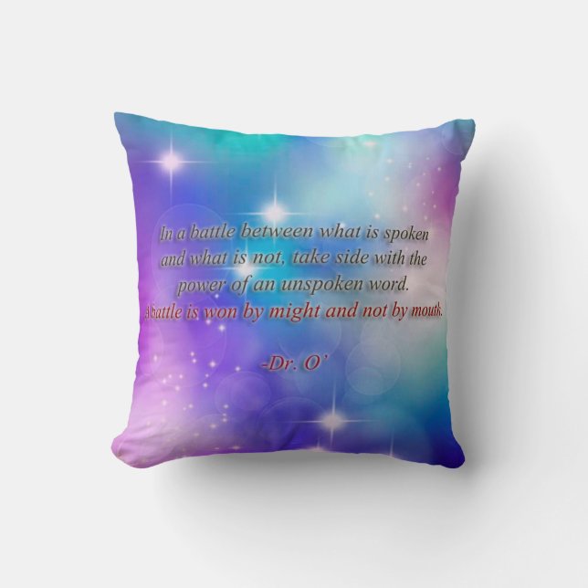 3sqMeals Pillow (Front)