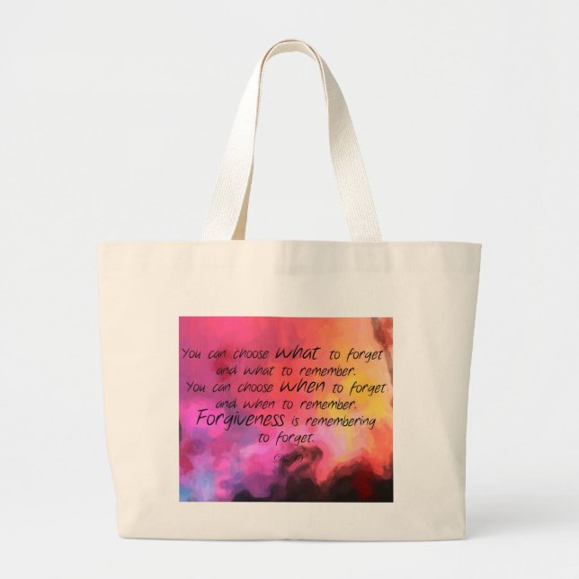3SqMeals Tote Bag - Forgiveness (Front)