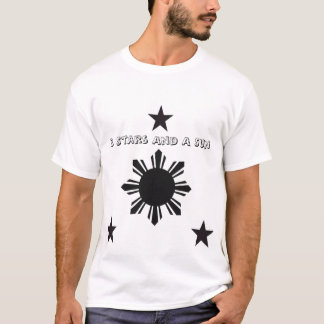 3starsasun, 3 Stars And A Sun T-Shirt