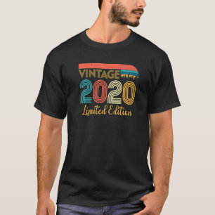 3th Birthday Vintage 2020   3 Years Old T-Shirt