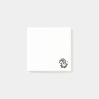3x3 Note with Tiny Gnome Design