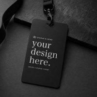 3x5 Badge ID Card | Your Design Upload Name Badges