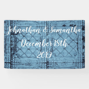 3'x5' Personalised Banner Rustic Tin Panel Ceiling