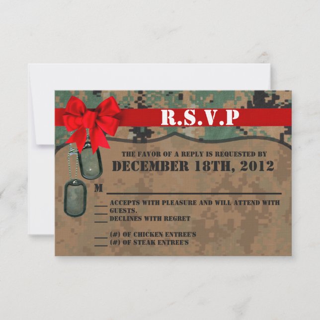 3x5 R.S.V.P. Reply Card Marine DIGITAL PRINT (Front)