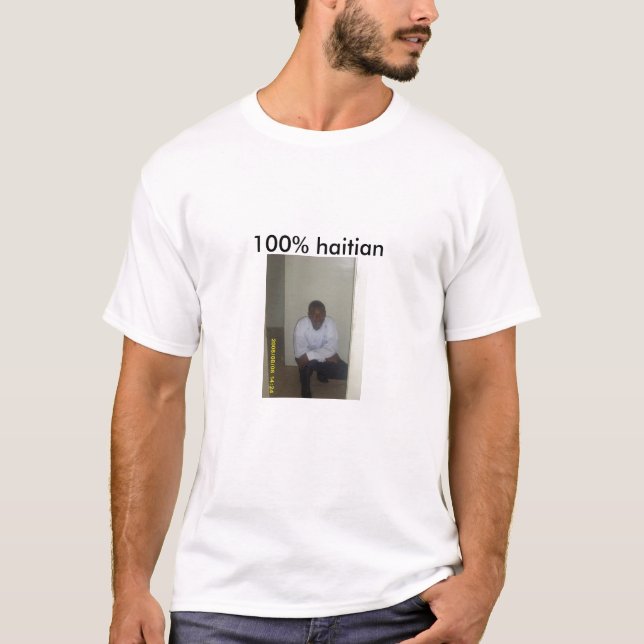 3X 022, 100% haitian T-Shirt (Front)