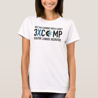 3XCOMP Women's T-Shirt - White 