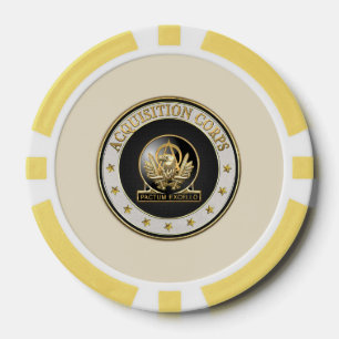 [400] Acquisition Corps (AAC) Regimental Insignia Poker Chips