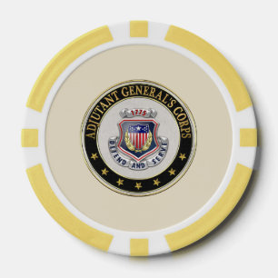 [400] AG Corps Regimental Insignia [3D] Poker Chips